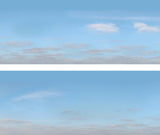 Art Printers iD Backscenes Sky Papers Blue Sky 502 24" Standard Scene B Mirrored