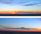 Scenic Backgrounds Sky Papers Sunset Sky 504 24" Standard Scene Yes Mirror