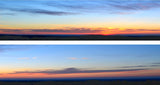 Scenic Backgrounds Sky Papers Sunset Sky 504 15" Standard Scene