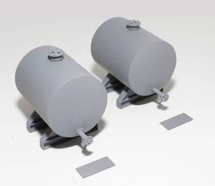 Knightwing PM141 Storage Tanks X 2 Approx 55mm Plus Supports
