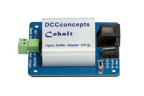 Cobalt Alpha DCC Power Bus Driver and SNIFFER