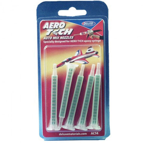 Deluxe Materials Aero Tech Auto Mix 8cm Nozzles Pk5