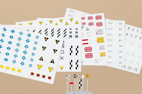 Auhagen 44647 Railroad signalling panels and signs