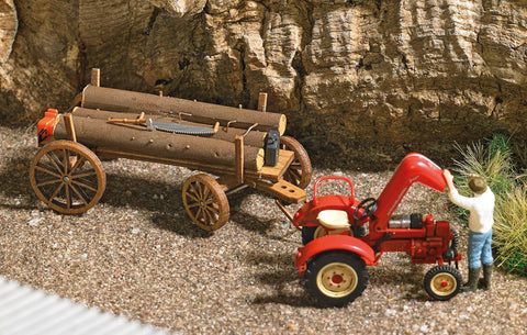 Busch 1386 2 Wooden Wagons