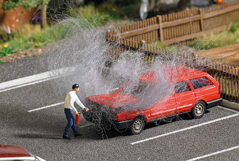 Busch 7881 Car Fire