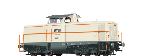 Brawa 42873 Diesel Locomotive Serie Am847 Sersa AC Digital BASIC