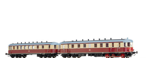 Brawa 44396 Diesel Railcar VT 137 and Trailer VT 147 DR DC Digital EXTRA