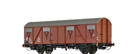 Brawa 47277 Covered Freight Car Glmehs 50 DB