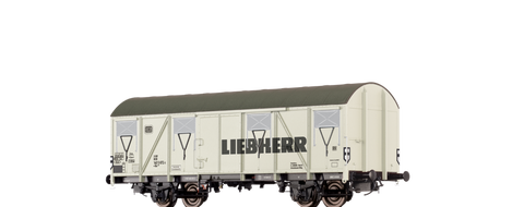 Brawa 47282 Covered Freight Car Gbs 245 Liebherr DB
