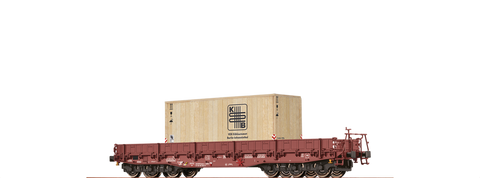 Brawa 47575 Flat Car Samm-u VEB Khlautomaten DR