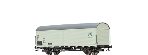 Brawa 47628 Refrigerator Car Ibdlps 383 INTERFRIGO Gesundheit und Fisch Cuxhaven DB