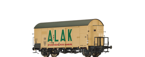 Brawa 47956 Covered Freight Car Grs ALAK DB Brit-US-Zone