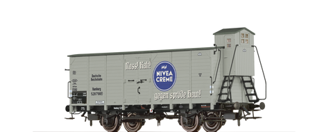 Brawa 49032 Covered Freight Car G10 Nivea DRG