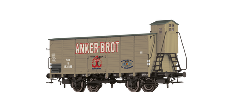 Brawa 49056 Covered Freight Car G Anker-Brot BB