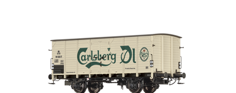 Brawa 49066 Beer Car G10 Carlsberg DSB