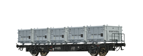 Brawa 49120 Container Car BTmms58 Von Haus zu Haus DB