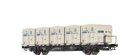 Brawa 49124 Container Car Lbs-58 DB with Ekrt 212 Bahlsen