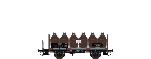 Brawa 49313 Acid Carrying Car Zik 7121 VEB Wolfen DR