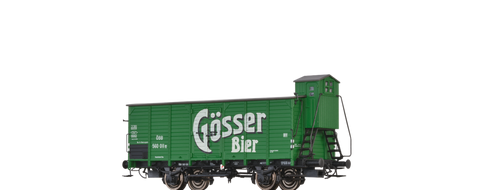 Brawa 49705 Covered Freight Car G10 Goesser Bier BBOE