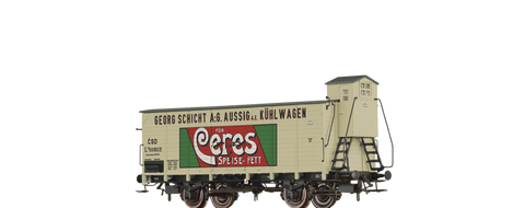 Brawa 49757 Covered Freight Car Lp Ceres Speisefett CSD