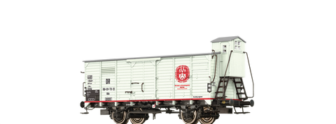 Brawa 49816 Covered Freight Car Gkh VEB Schlachtwagen DR