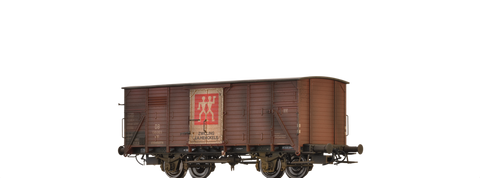 Brawa 49857 Covered Freight Car G10 Zwilling DB