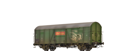 Brawa 50469 Covered Freight Car Gltr 23 Holder DB weathered