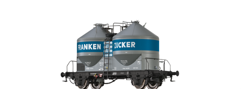 Brawa 50533 Container Car Ucs 909 Franken Zucker DB