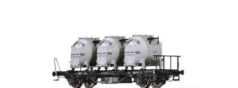 Brawa 50597 Container Car BTs 30 DB with Efkr 401 Von Haus zu Haus