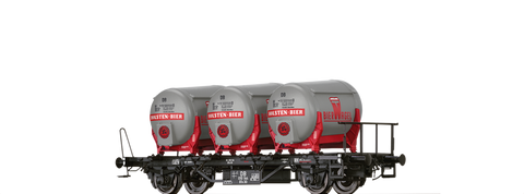 Brawa 50605 Container Car BTs 30 DB with Ddikr 621 Holsten-Bier