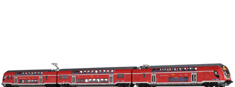 Brawa 64532 TWINDEXX VARIO Double-Deck Train DB AG 3-unit