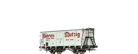 Brawa 67457 Covered Freight Car Hlf Bieres Mutzig SNCF