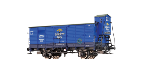 Brawa 67463 Covered Freight Car G Schwarzer Friese DRG MKO Museum Cars