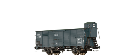 Brawa 67464 Covered Freight Car Kuwf A L