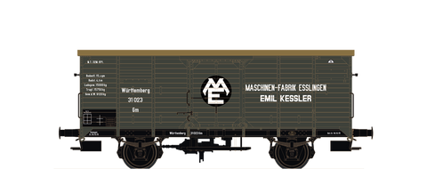 Brawa 67466 Covered Freight Car Gm Maschinenfabrik Esslingen K W St E
