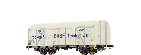 Brawa 67810 Covered Freight Car Gbs-uv 253 BASF Trocken Eis Transthermos DB