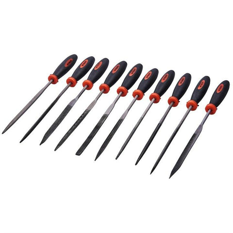 AMTECH E1650 10 Piece 140mm 5 5 needle file set
