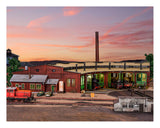 HO 6 Stall roundhouse