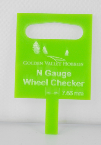 BLOCKsignalling GV7126 Golden Valley Hobbies GVB2BN N Gauge Back 2 Back Wheel Gauge