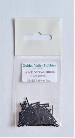 Golden Valley Hobbies GV7142 GVSCREWS10 Track Screws 10mm Long x100