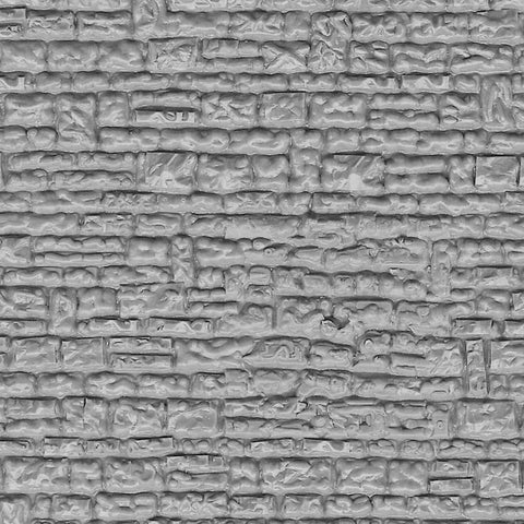 Vollmer 46031 OO/HO Grey Stone Wall Sheet