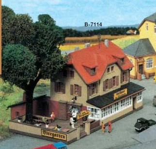 Kibri 37114 Railway Inn With Beer Garden