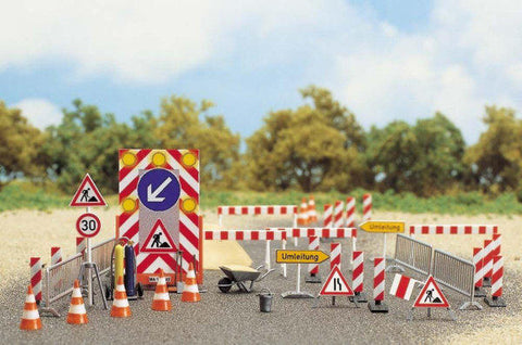 Busch 6048 HO Road Construction Set