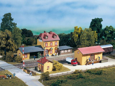 Auhagen 15102 HO Wachstadt Station starter set