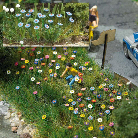 Busch 1229 Summer Flowers Set