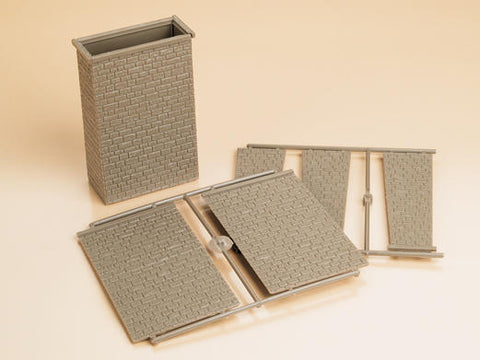 Auhagen 48574 HO 3 Bridge supports