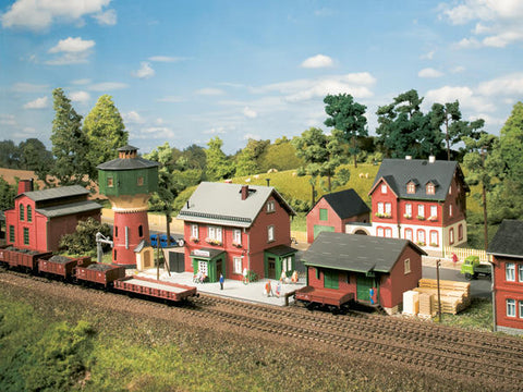 Auhagen 15304 HO Neschwitz Station set