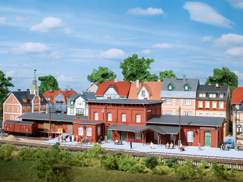 Auhagen 13328 TT Station Wittenburg.