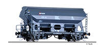 Tillig 14594 TT Swing roof trailer RYKO