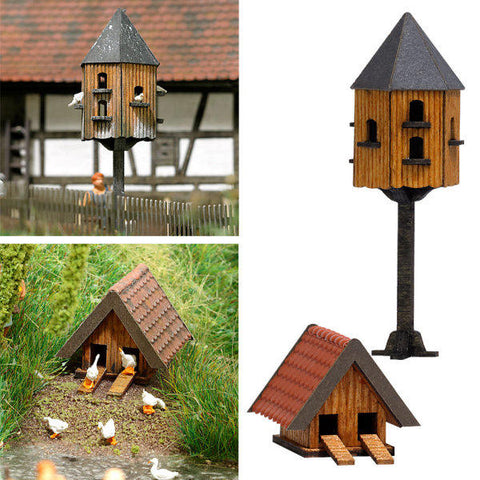 Busch 1521 Pigeon House & Duck House
